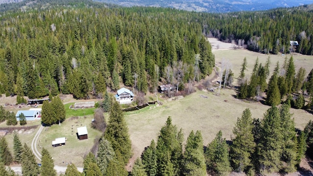 3901 Cedar Creek Rd, Colville, WA 99114 - bird's eye view of a heavily wooded area
