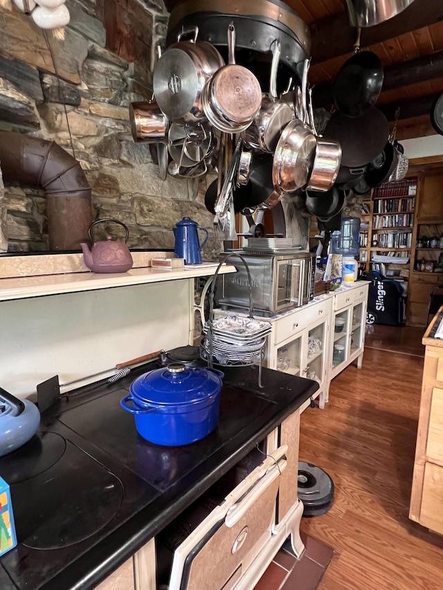 3901 Cedar Creek Rd, Colville, WA 99114 - kitchen with wood finished floors