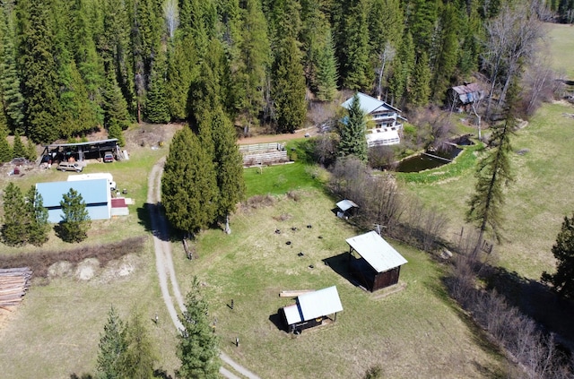 3901 Cedar Creek Rd, Colville, WA 99114 - drone / aerial view of a heavily wooded area