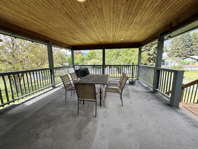 824 S Chester St, Colville, WA 99114 - view of patio featuring outdoor dining space
