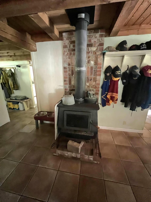 view of utility room