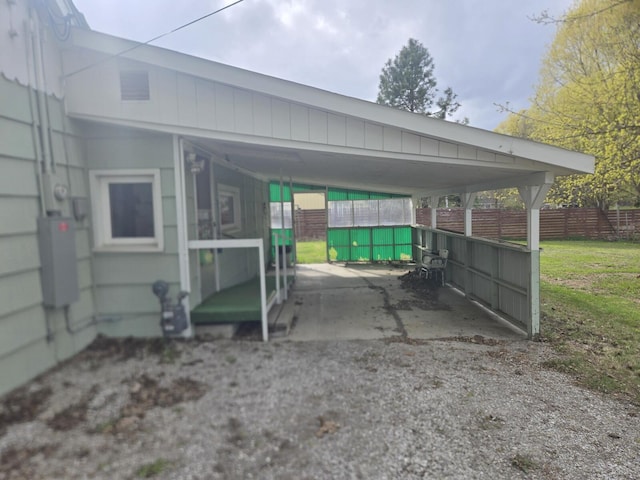 901 N 3rd St E, Chewelah, WA 99109 - view of patio / terrace with fence