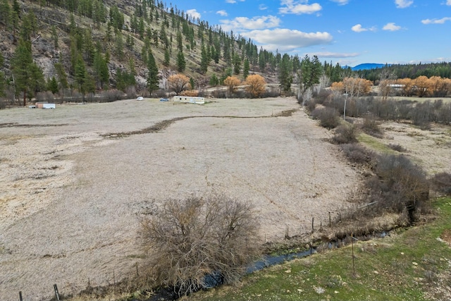 3032 Wrights Valley Rd, Chewelah, WA 99109 - drone / aerial view featuring a mountain view