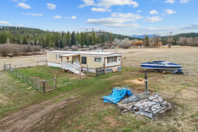 3032 Wrights Valley Rd, Chewelah, WA 99109 - birds eye view of property featuring a wooded view and a rural view