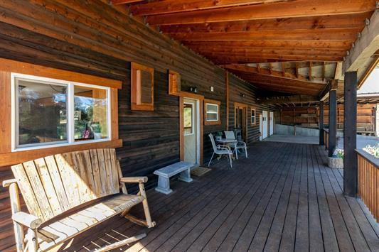 3439 Northport Flat Creek Rd Unit B, Kettle Falls, WA 99141 - view of deck