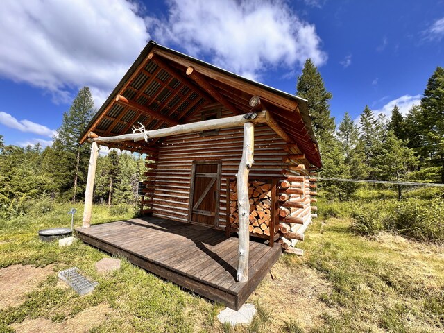 177 First Creek Rd, Curlew, WA 99118 - exterior space featuring an outbuilding