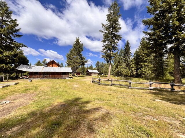 177 First Creek Rd, Curlew, WA 99118 - view of yard with an outbuilding