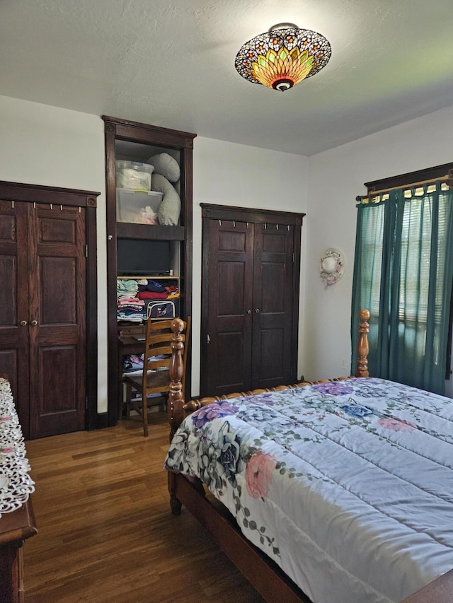 453 E Astor Ave, Colville, WA 99114 - bedroom with dark wood-type flooring