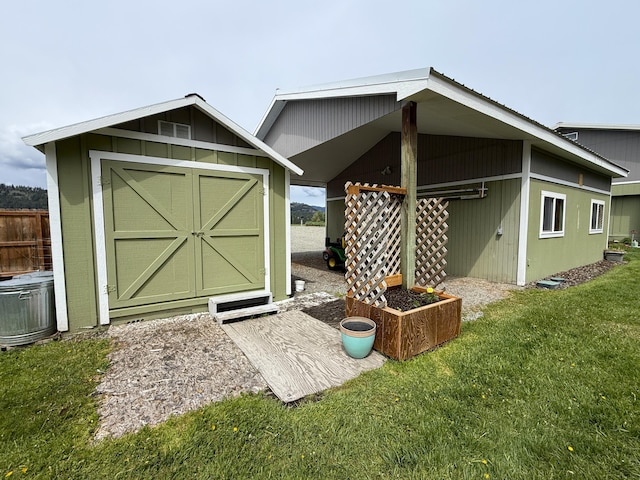 49 Sandpiper Way, Republic, WA 99166 - view of shed with central air condition unit