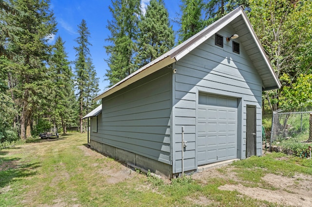 2184 Clugston Onion Creek Rd, Colville, WA 99114 - view of detached garage
