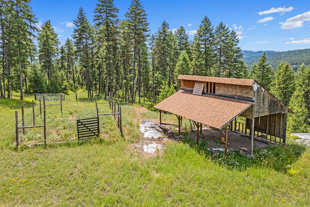 2184 Clugston Onion Creek Rd, Colville, WA 99114 - view of yard featuring a forest view