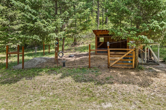2184 Clugston Onion Creek Rd, Colville, WA 99114 - view of yard featuring an outdoor structure