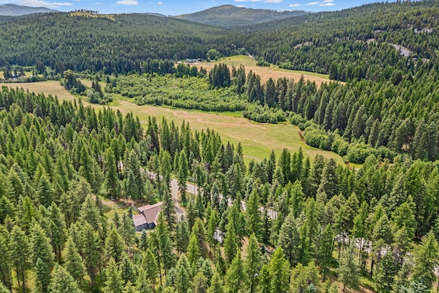 2184 Clugston Onion Creek Rd, Colville, WA 99114 - view of property location featuring a forest and a mountainous background