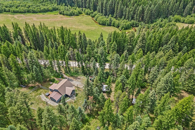 2184 Clugston Onion Creek Rd, Colville, WA 99114 - aerial overview of property's location featuring a heavily wooded area