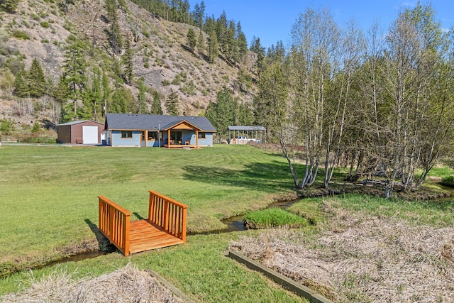 view of yard