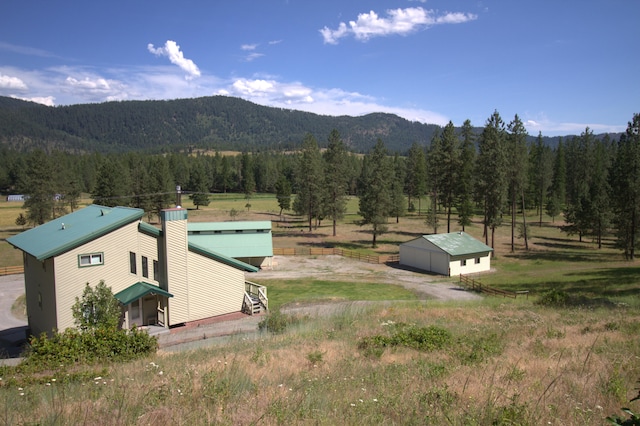 1425 Chapin Rd N, Evans, WA 99126 - view of mountain background with a forest and rural landscape