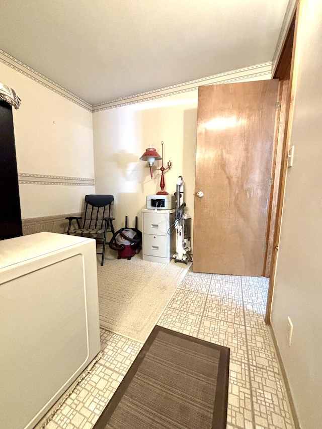 1425 Chapin Rd N, Evans, WA 99126 - corridor with baseboards and crown molding