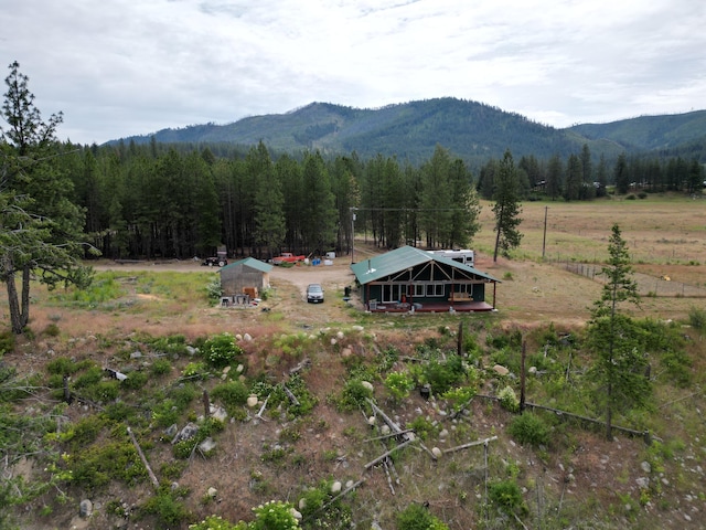 6171 Coyote Canyon Rd Unit L, Fruitland, WA 99129 - mountain view with a heavily wooded area and rural landscape