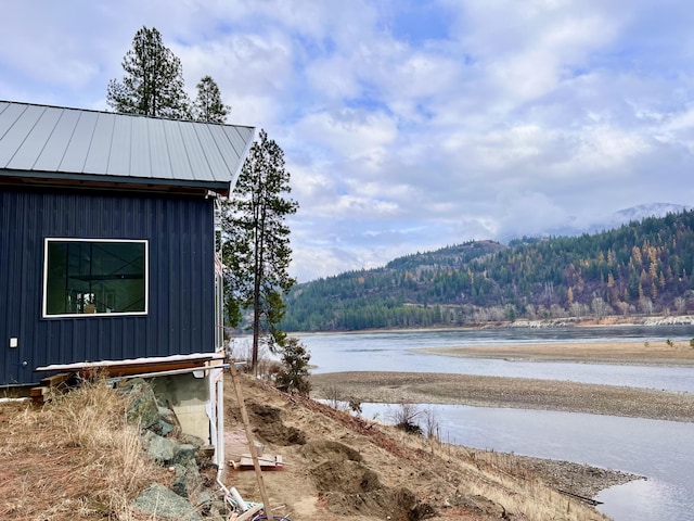 4070 Northport Flat Creek Rd, Northport, WA 99157 - property view of water featuring a mountain view