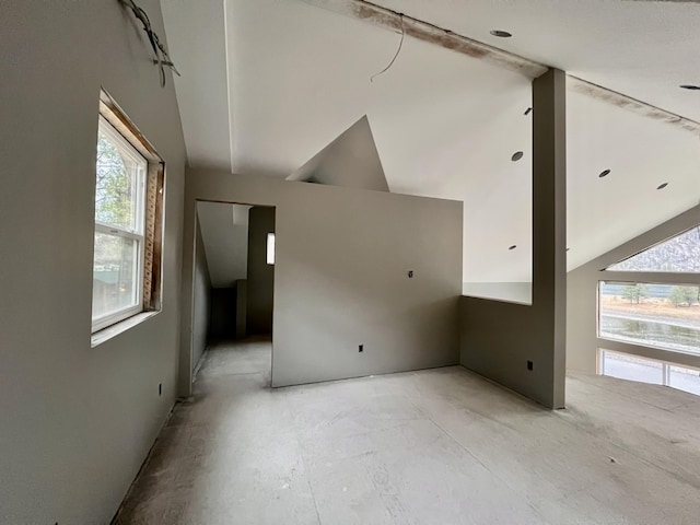 4070 Northport Flat Creek Rd, Northport, WA 99157 - additional living space with vaulted ceiling