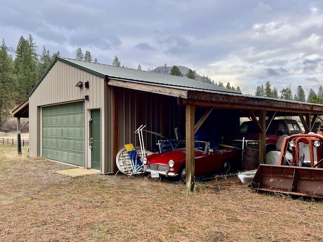 4070 Northport Flat Creek Rd, Northport, WA 99157 - view of garage