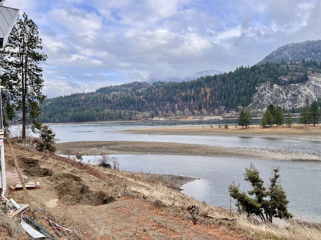 4070 Northport Flat Creek Rd, Northport, WA 99157 - property view of water featuring a mountain view