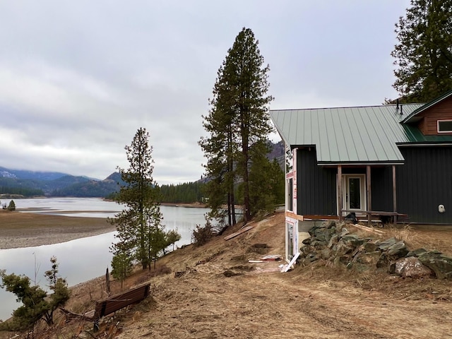 4070 Northport Flat Creek Rd, Northport, WA 99157 - exterior space featuring a water and mountain view