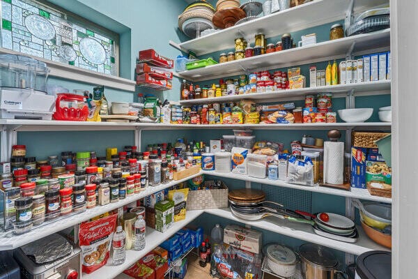 view of pantry