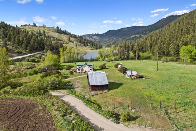 3063 Hungry Hill Rd, Kettle Falls, WA 99141 - view of rural area with a heavily wooded area and a mountainous background