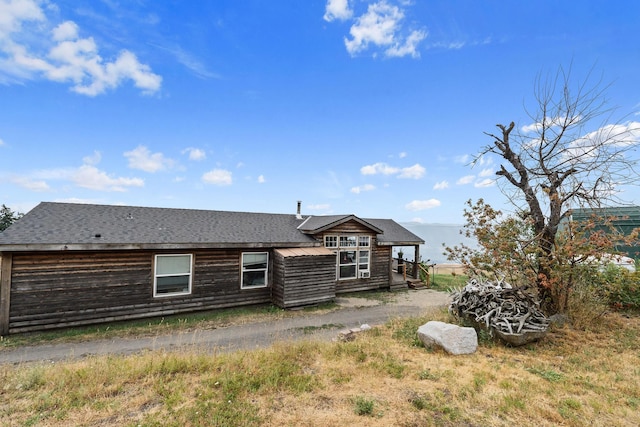 view of rear view of house