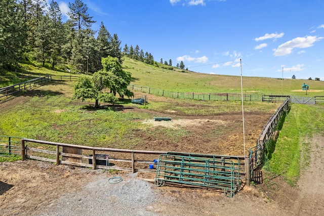 1427 Chapin Rd N, Evans, WA 99126 - view of yard featuring a rural view