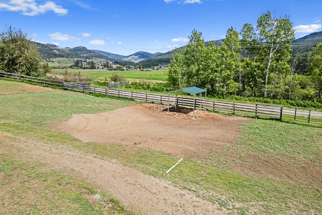 1427 Chapin Rd N, Evans, WA 99126 - view of mountain backdrop with rural landscape
