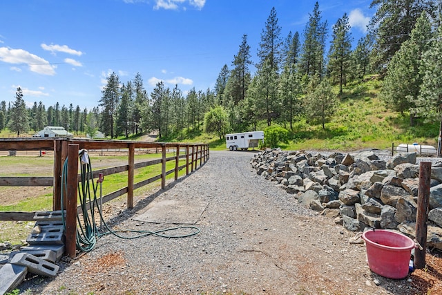 1427 Chapin Rd N, Evans, WA 99126 - view of yard featuring a forest view