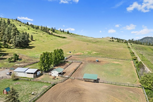 1427 Chapin Rd N, Evans, WA 99126 - aerial view of sparsely populated area featuring a pastoral area