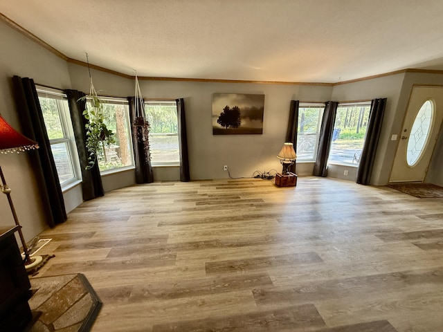 1874 Brooks Rd, Evans, WA 99126 - foyer featuring ornamental molding and wood finished floors