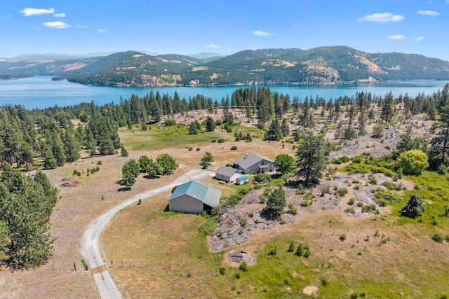 76 Kifer Rd, Kettle Falls, WA 99141 - aerial view of a water and mountain view