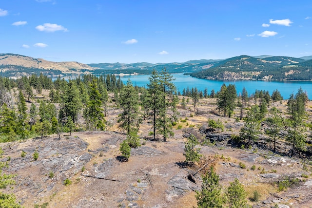 76 Kifer Rd, Kettle Falls, WA 99141 - view of mountain backdrop featuring a nearby body of water