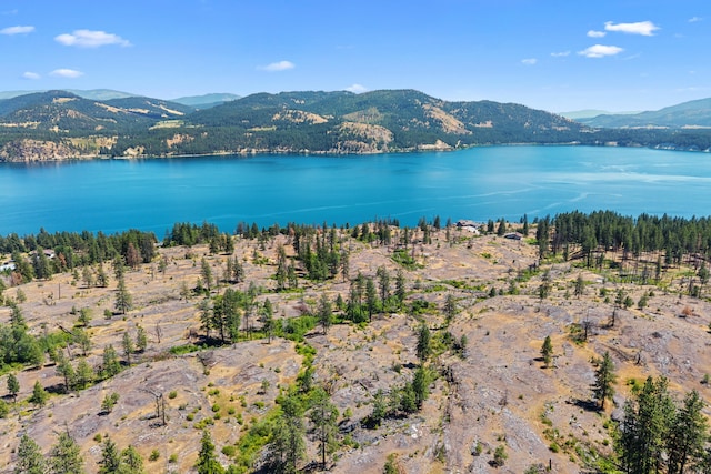 76 Kifer Rd, Kettle Falls, WA 99141 - water view featuring a mountain backdrop