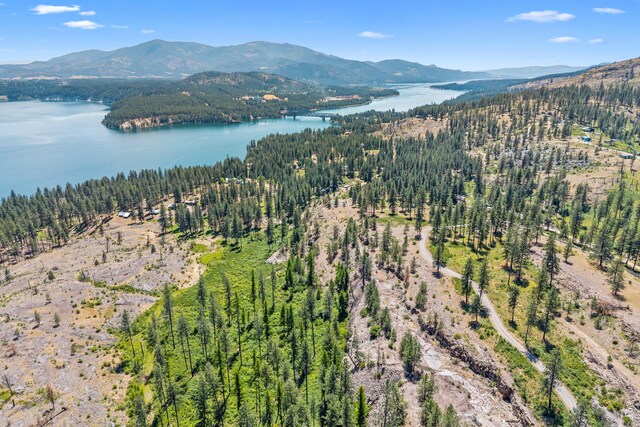 76 Kifer Rd, Kettle Falls, WA 99141 - aerial overview of property's location with a water and mountain view