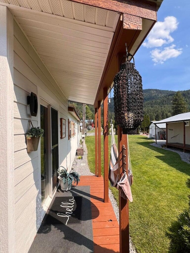 2851 Deep Lake Lopps Rd, Colville, WA 99114 - exterior space featuring a lawn