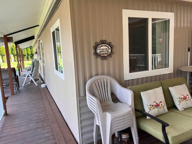 2851 Deep Lake Lopps Rd, Colville, WA 99114 - deck featuring covered porch