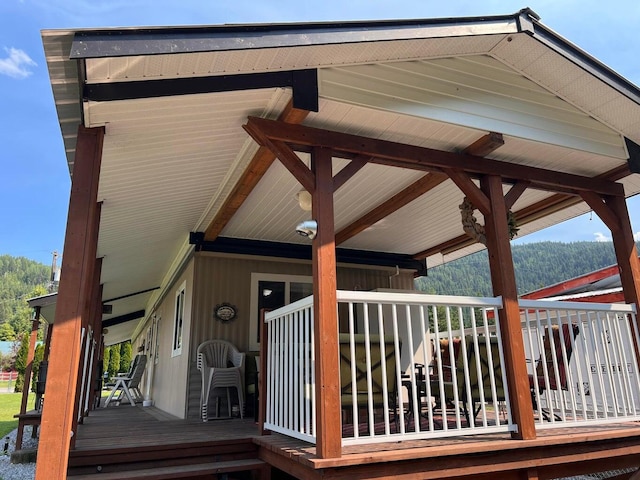2851 Deep Lake Lopps Rd, Colville, WA 99114 - view of deck