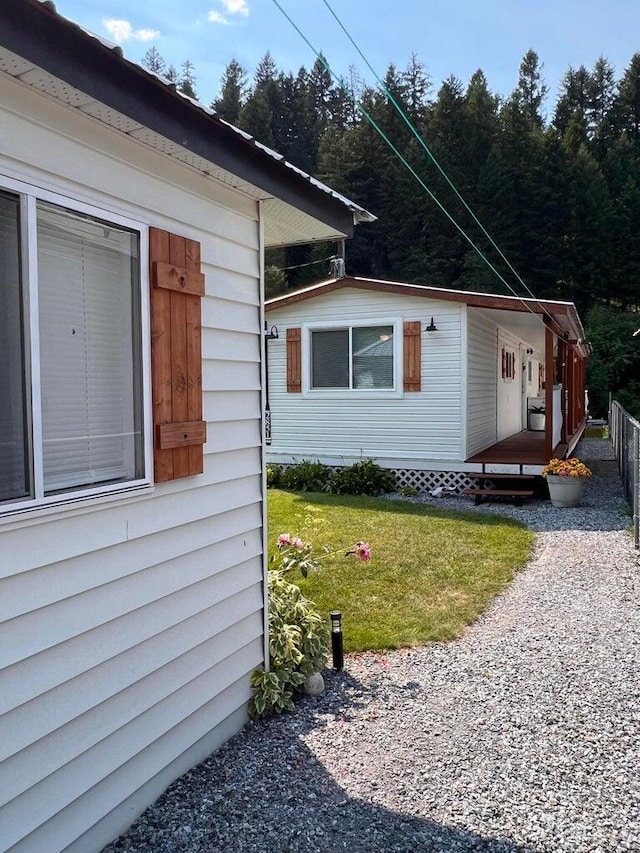 2851 Deep Lake Lopps Rd, Colville, WA 99114 - view of property exterior featuring a yard