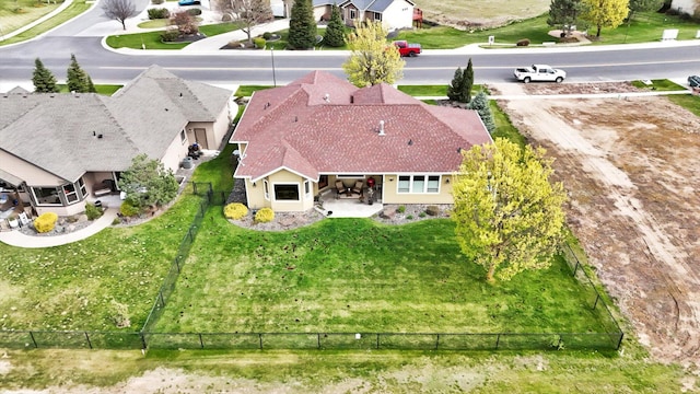 drone / aerial view