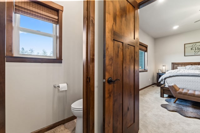 31914 N Zander Ln, Chattaroy, WA 99003 - bedroom featuring baseboards and light colored carpet