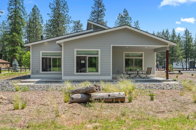 250 Hogans Way, Chewelah, WA 99109 - back of property featuring a patio