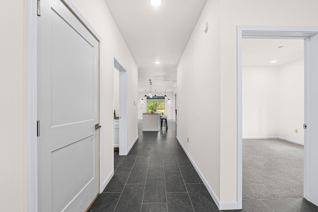 250 Hogans Way, Chewelah, WA 99109 - hall featuring recessed lighting and dark colored carpet