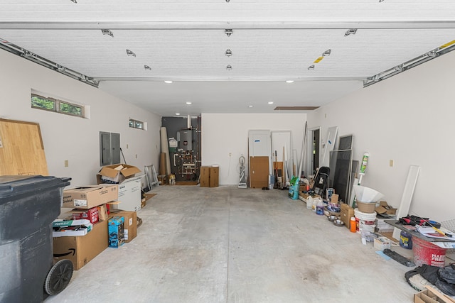 250 Hogans Way, Chewelah, WA 99109 - garage featuring electric panel and recessed lighting