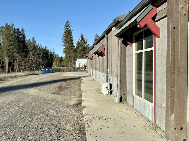 view of property exterior with ac unit