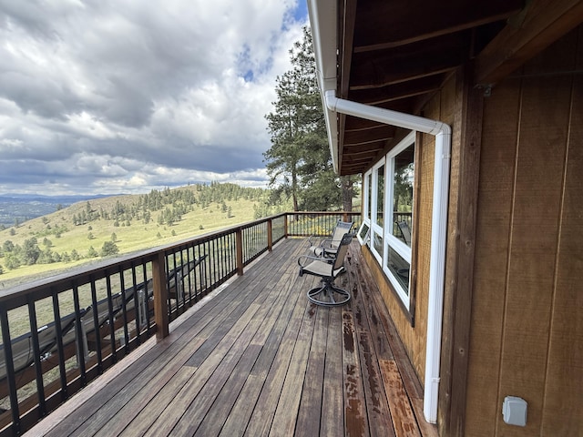 108 Grizzly Loop, Republic, WA 99166 - view of wooden terrace